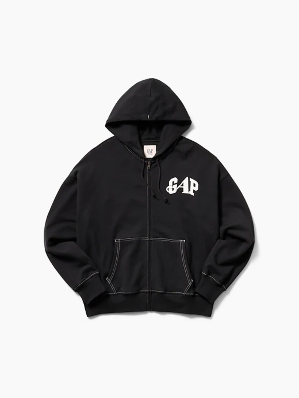 Gap x Awake NY Zip-up Hooded Sweatshirt Black